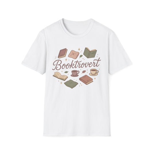 Book Lover's Unisex T-Shirt - Perfect for Booktroverts, Cozy Vibes, and Casual Style