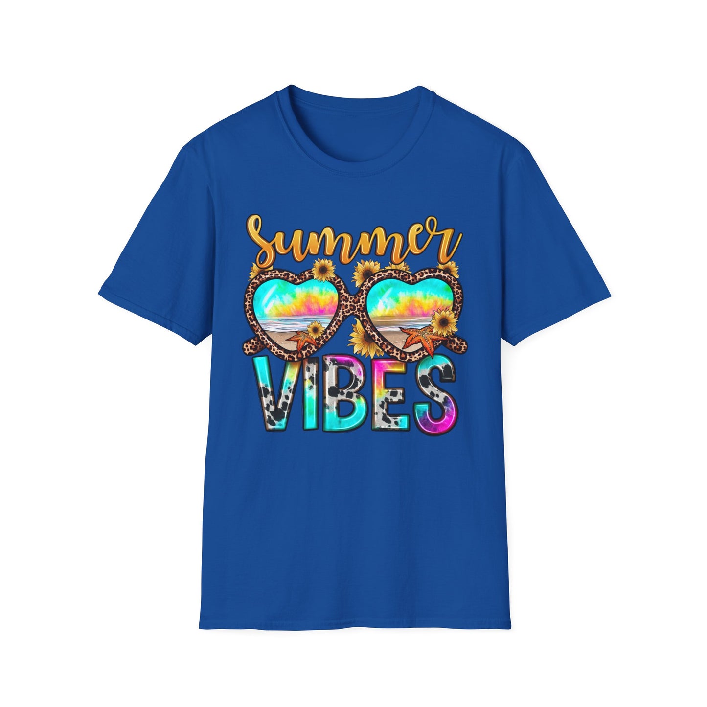 Summer Vibes Graphic -Tee for a Chill Summer