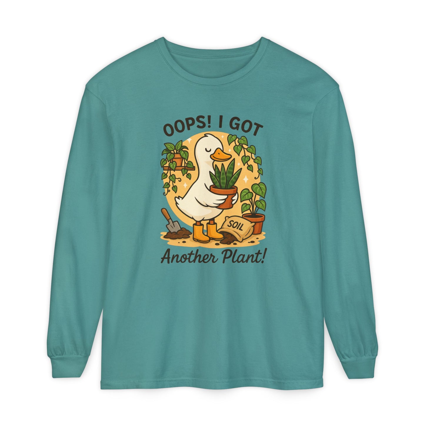 Gardening Humor Long Sleeve Tee, Oops I Got Another Plant Shirt, Funny Plant Lover Gift, Unisex Plant Enthusiast Top, Quirky Gardening [...]