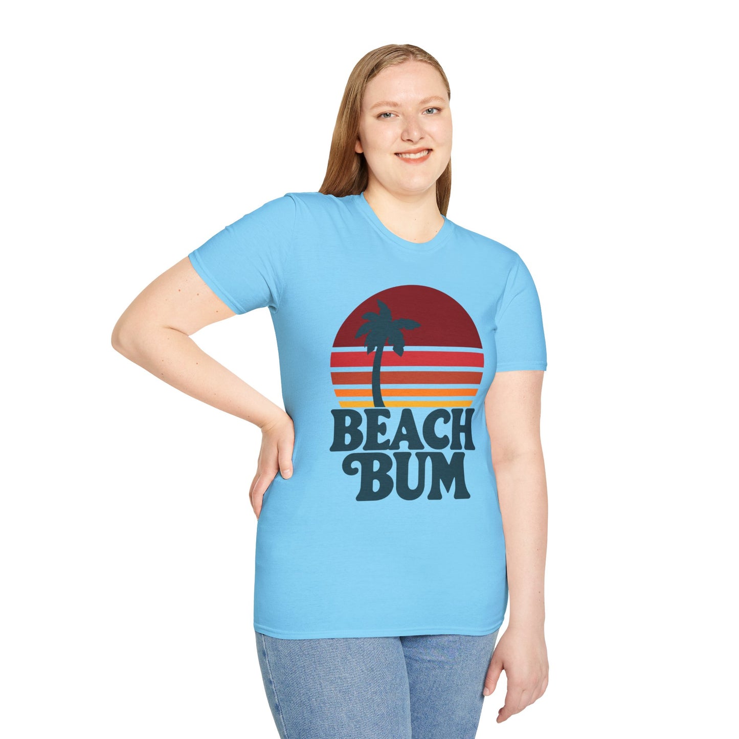 Beach Bum T-Shirt - Retro Summer Vibes