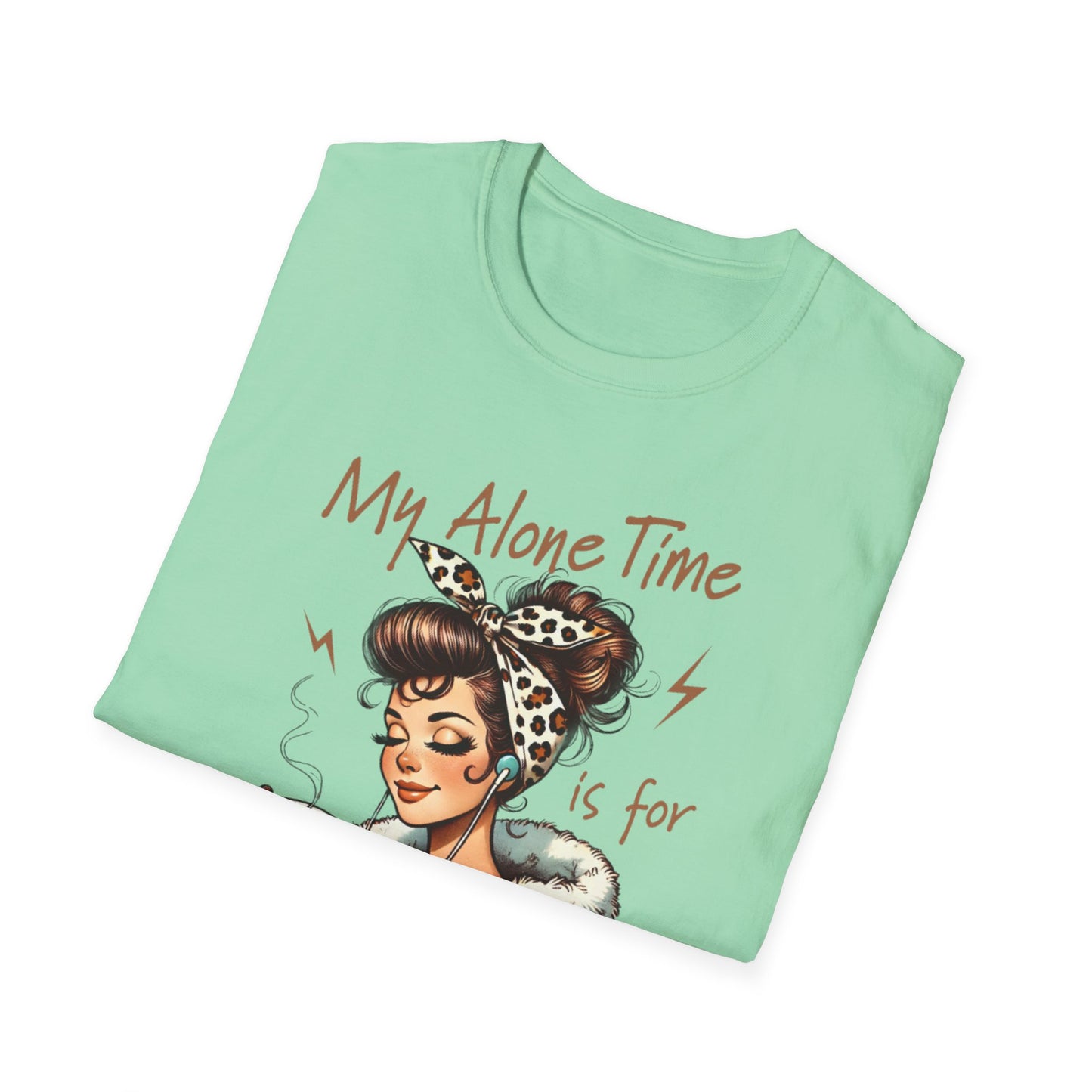 Cozy Self-Care T-Shirt: My Alone Time is for Everyone's Safety, Relaxation Gift, Casual Tee, Funny Shirt, Comfortable Wear