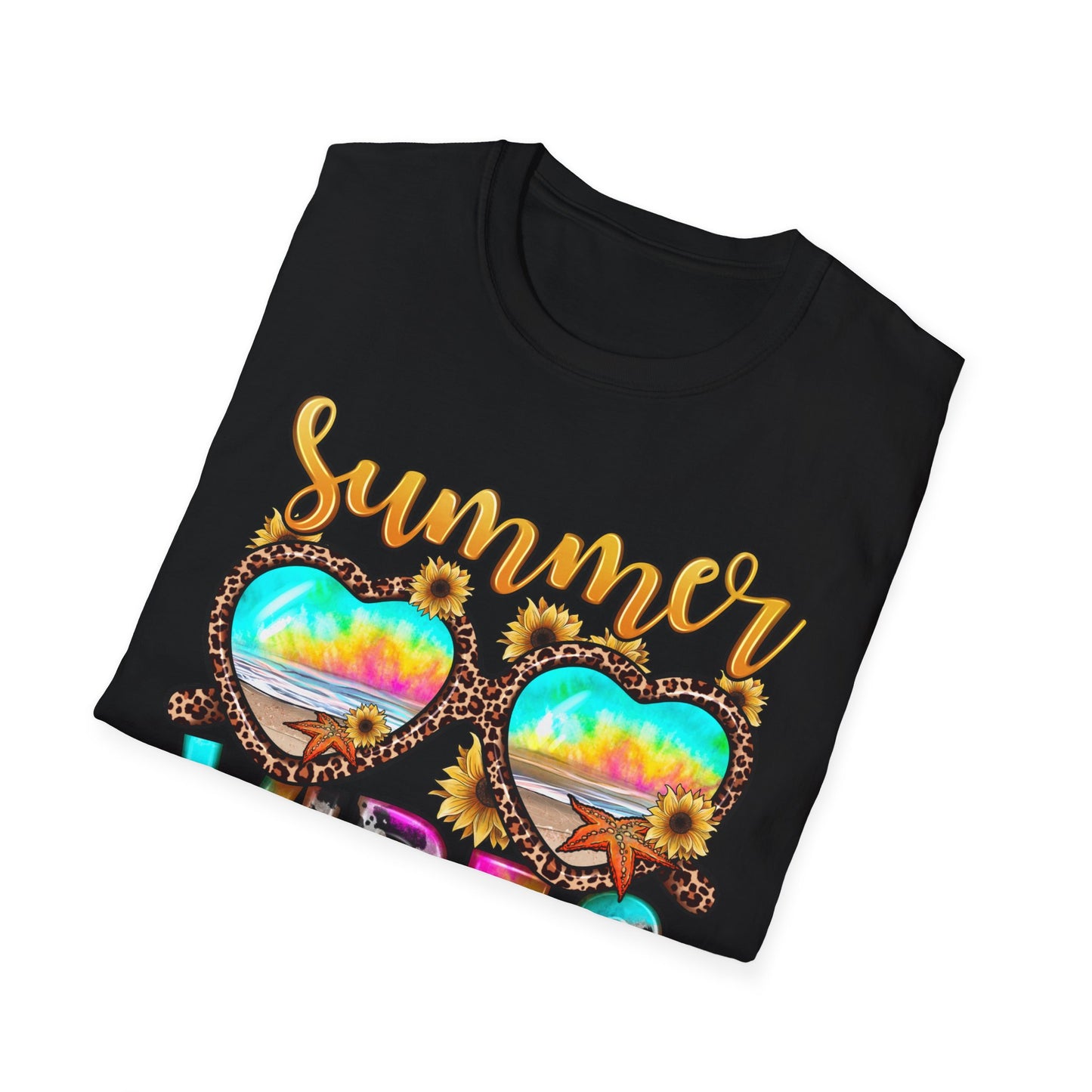 Summer Vibes Graphic -Tee for a Chill Summer