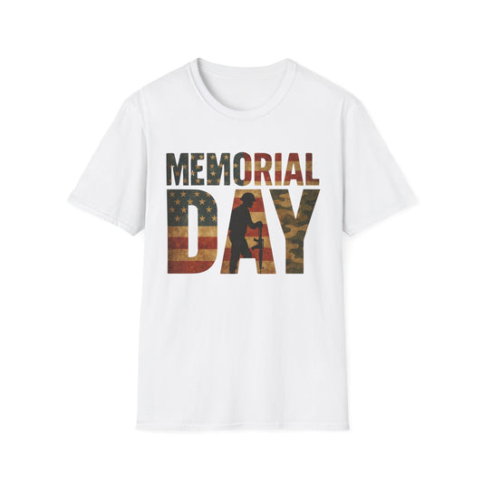 Memorial Day Camo Graphic - T-Shirt