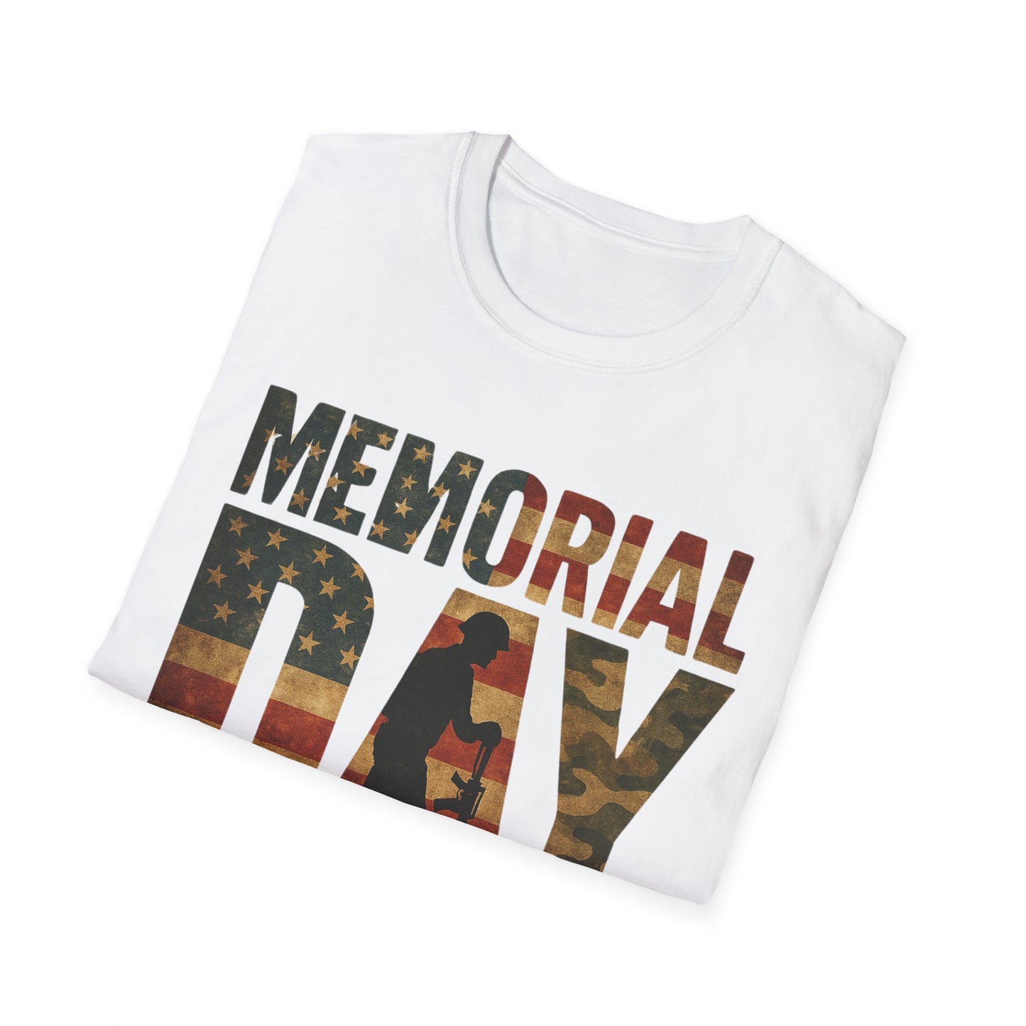 Memorial Day Camo Graphic - T-Shirt