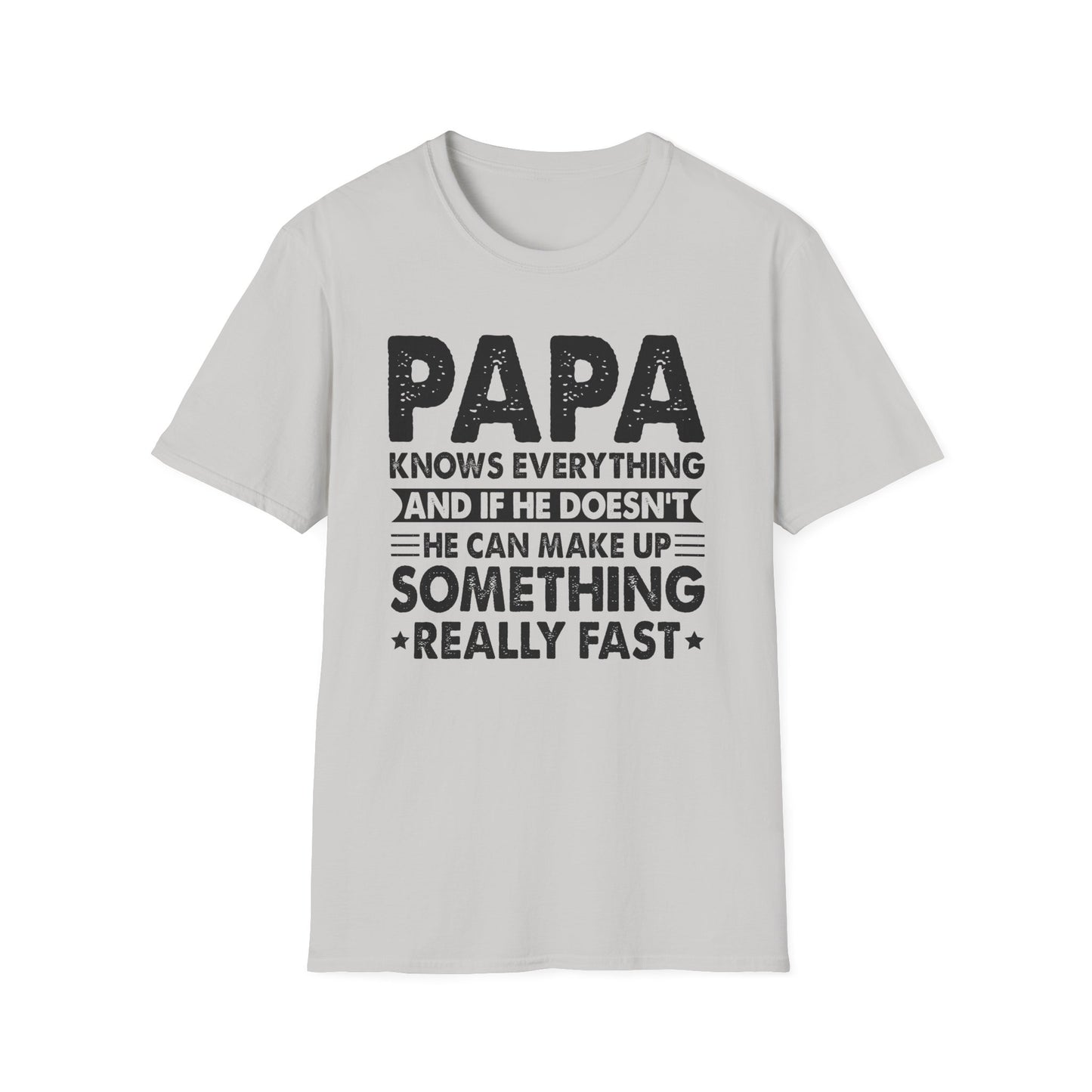 Funny Papa T-Shirt, Gift for Dad, Birthday Shirt, Fun Father's Day Tee, Dad Humor Apparel