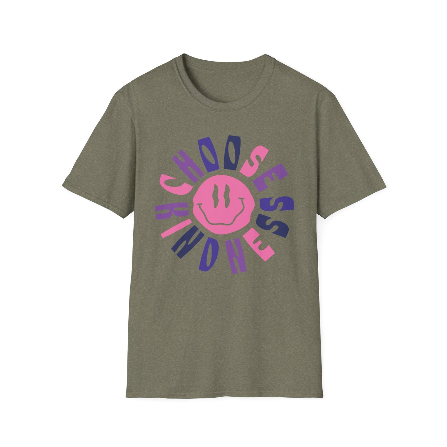 Choose Kindness Unisex Softstyle T-Shirt | Positive Vibes Tee