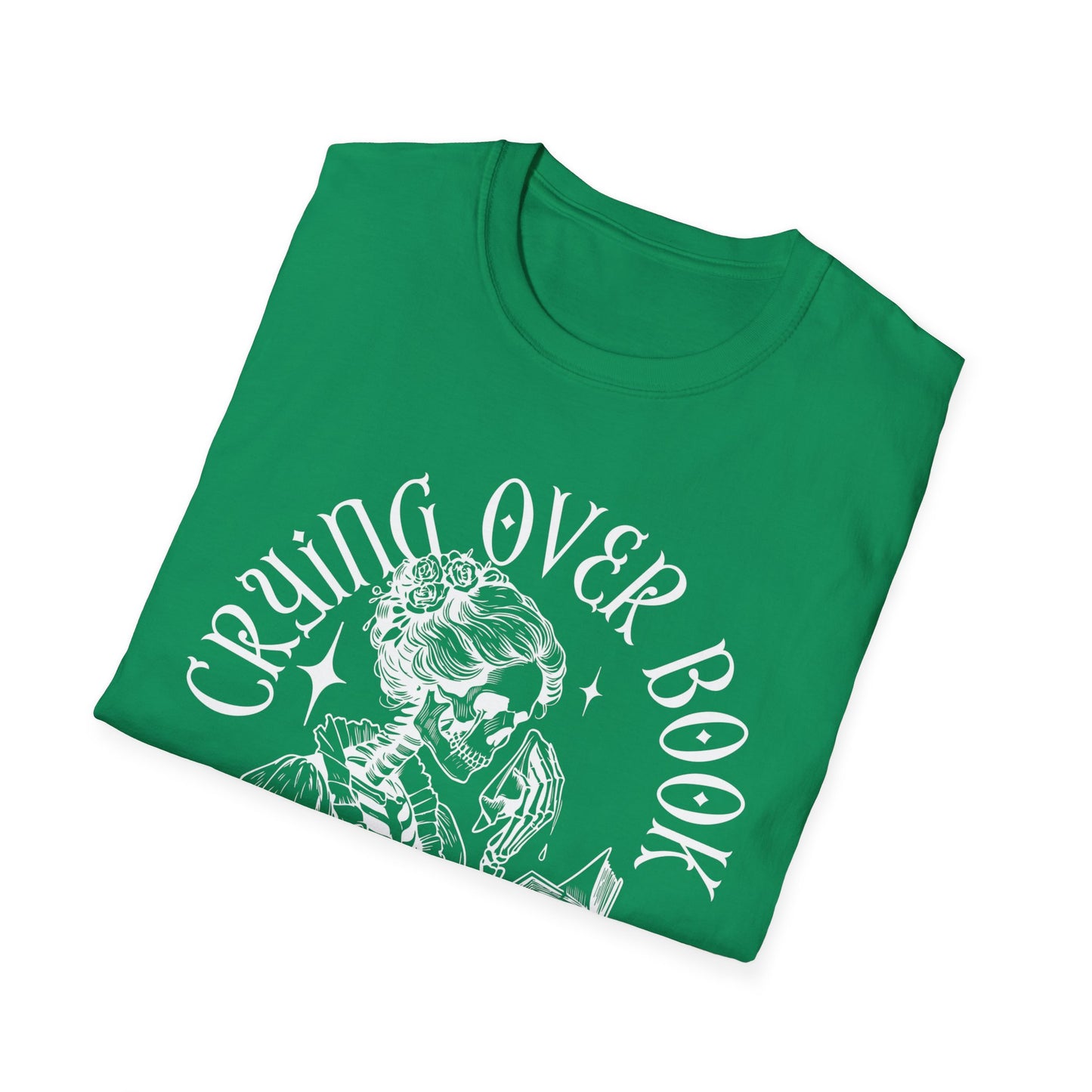 Crying Over Book Boyfriends T-Shirt - Perfect for Book Lovers