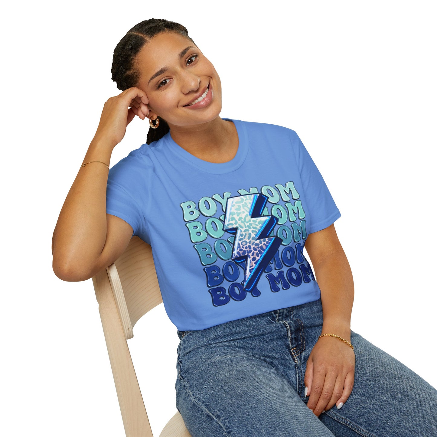 Boy Mom Graphic T-Shirt - Fun and Stylish for Proud Mothers