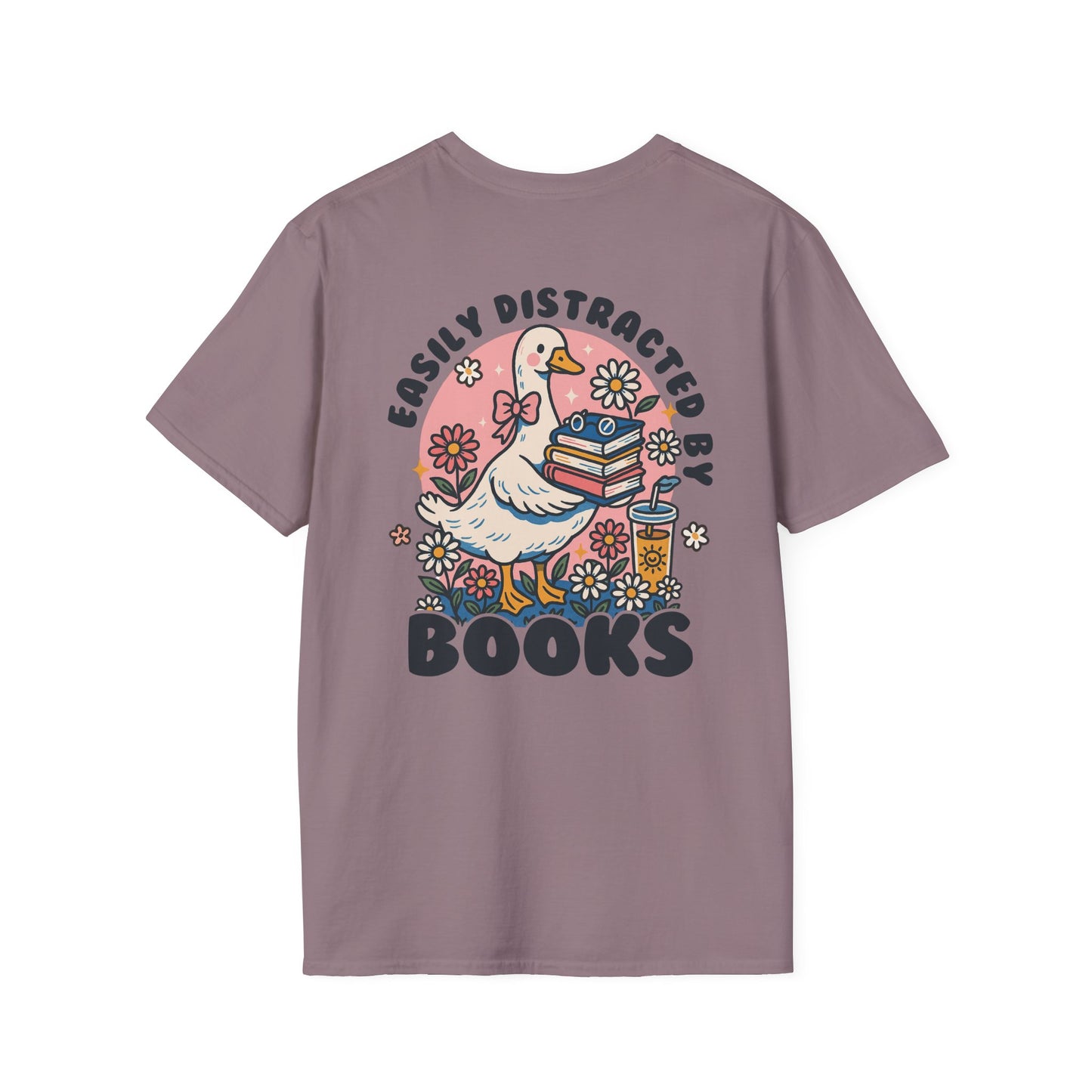 Easily Distracted by Books - T-Shirt