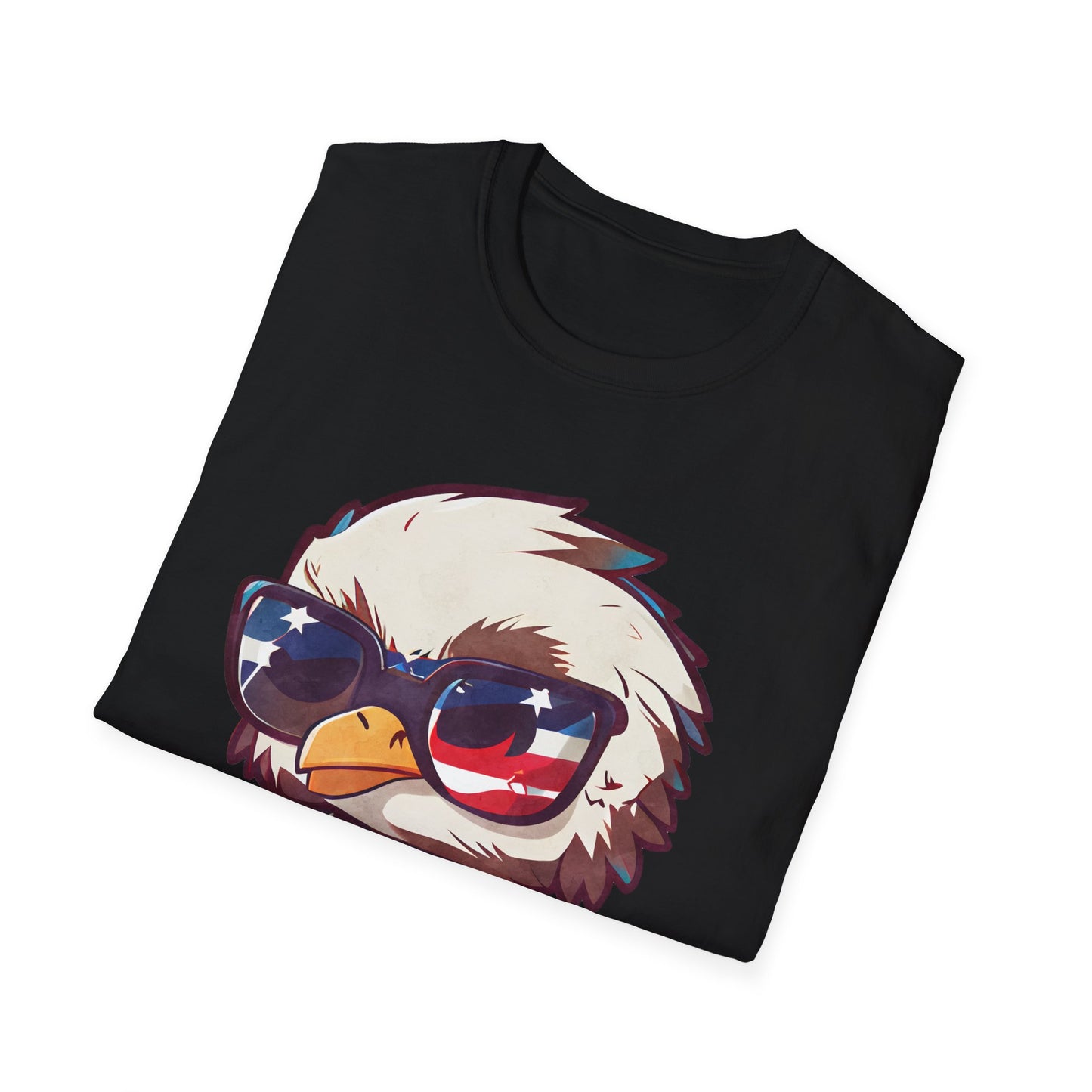 Patriotic Eagle Graphic T-Shirt