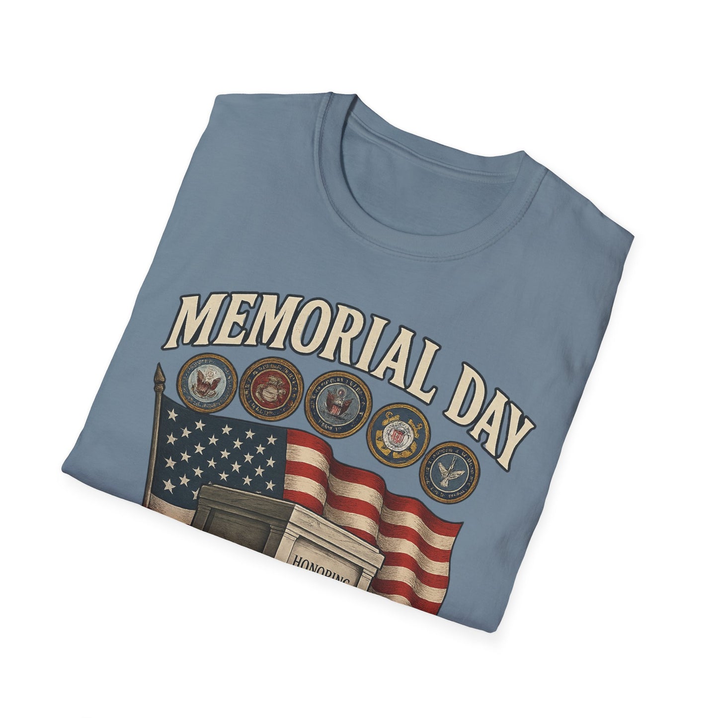 Memorial Day Tribute T-Shirt - Honoring All Who Served