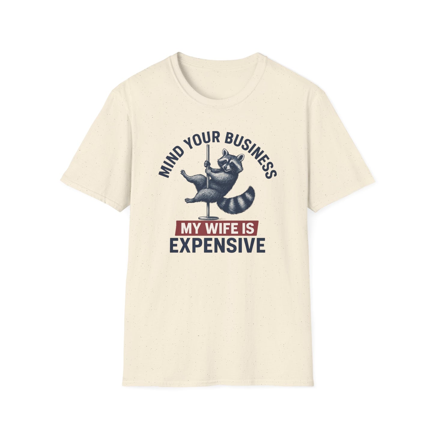 Funny Raccoon T-Shirt - Mind Your Business, Perfect for Gifting on Anniversaries, Birthdays, Casual Outings, Gift for Spouses, [...]