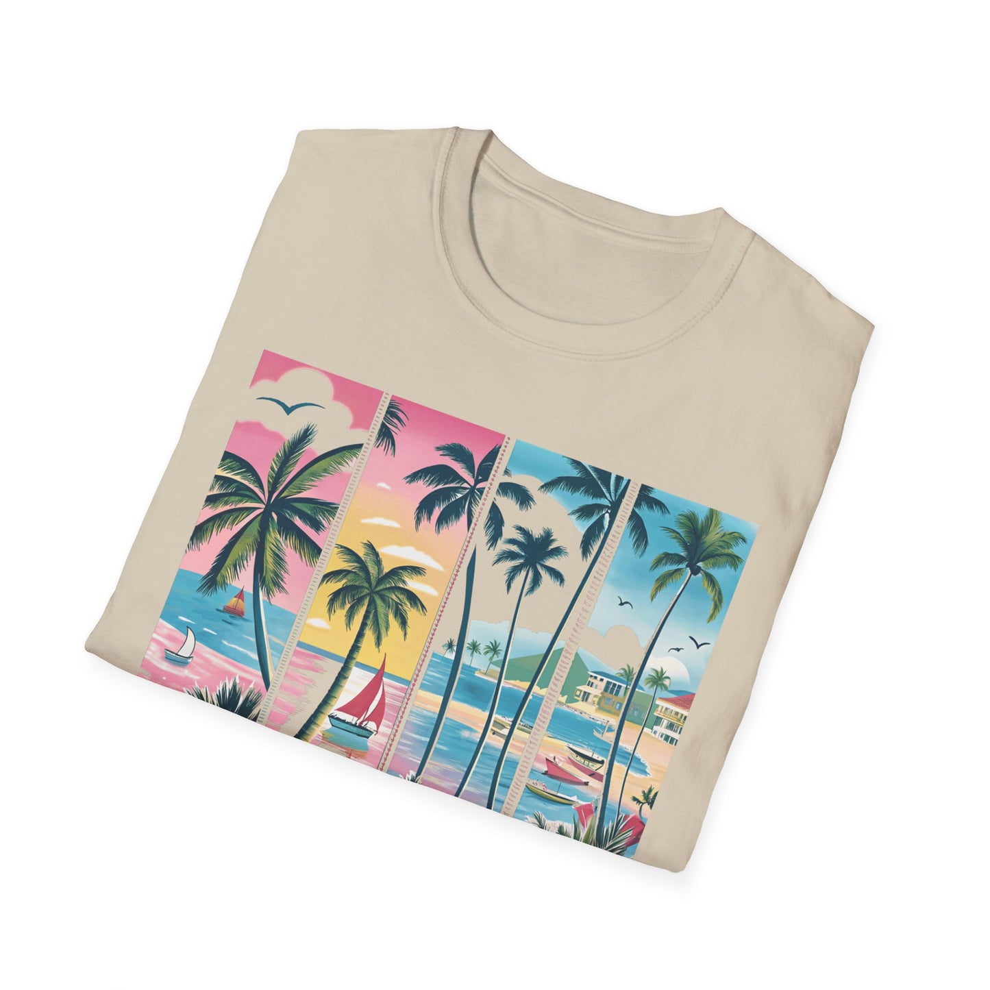 Salty Soul Tropical Vibe Tee for Beach Lovers