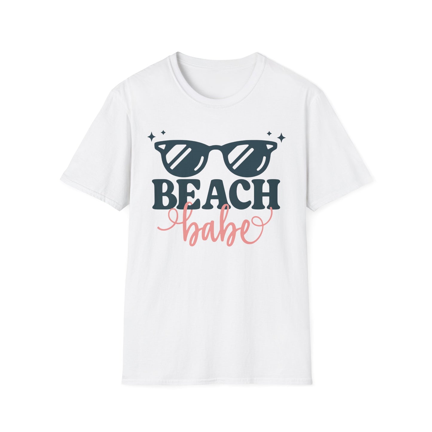 Beach Babe Unisex Softstyle T-Shirt - Perfect for Summer Vibes