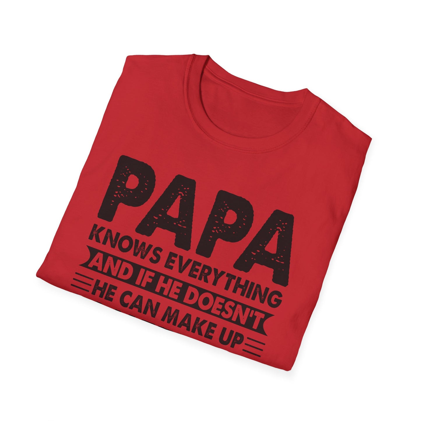 Funny Papa T-Shirt, Gift for Dad, Birthday Shirt, Fun Father's Day Tee, Dad Humor Apparel