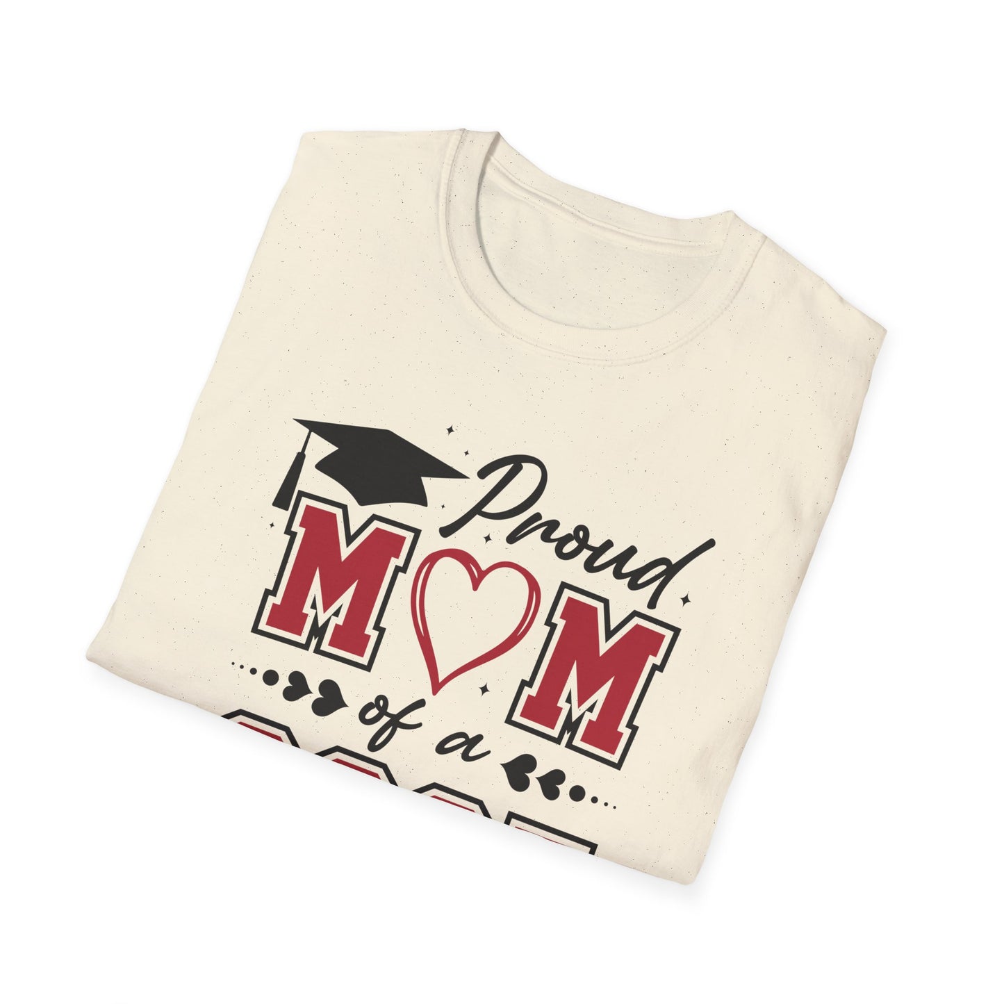 Proud Mom of a 2025 Graduate T-Shirt, Graduation Gift Shirt, Graduation Tee, Family Celebration Apparel, Mother's Day Gift
