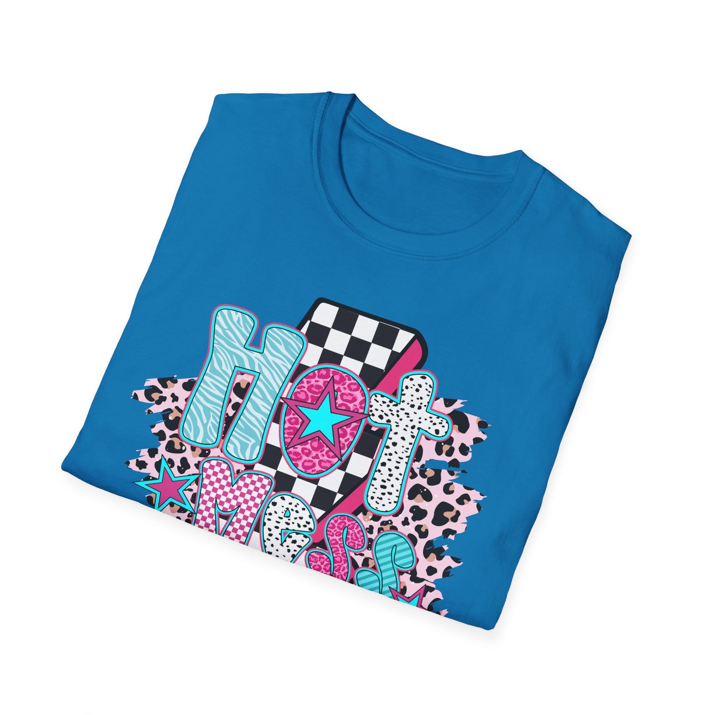 Fun 'Hot Mess Mama' T-Shirt - Perfect for Moms!