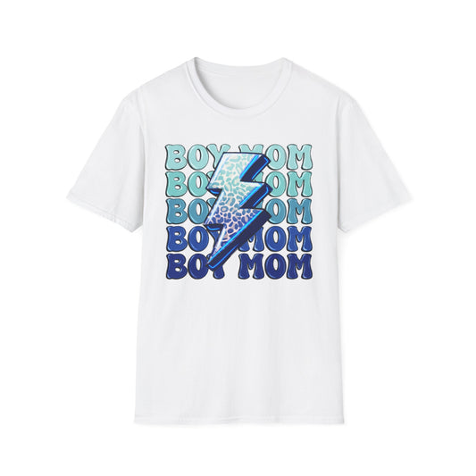 Boy Mom Graphic T-Shirt - Fun and Stylish for Proud Mothers
