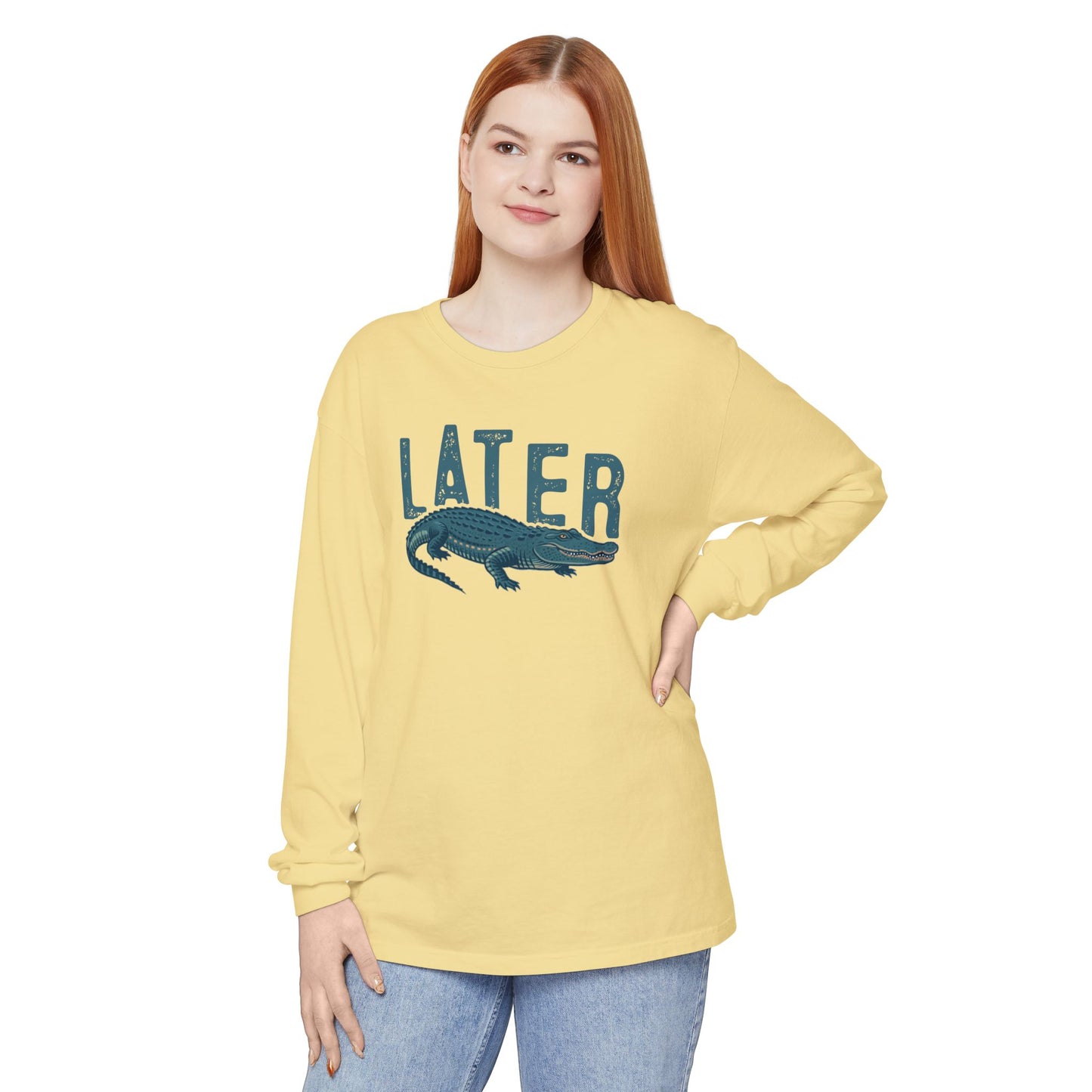 Later Gator -Casual Graphic Tee for Laid-Back Vibes | Perfect for Gifting, Relaxation, Everyday Wear, Beach Days, Summer Outings