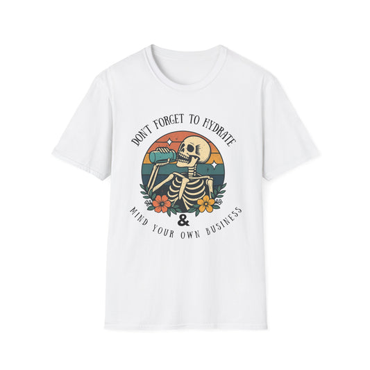 Sarcastic Skeleton Hydration - Graphic Tee