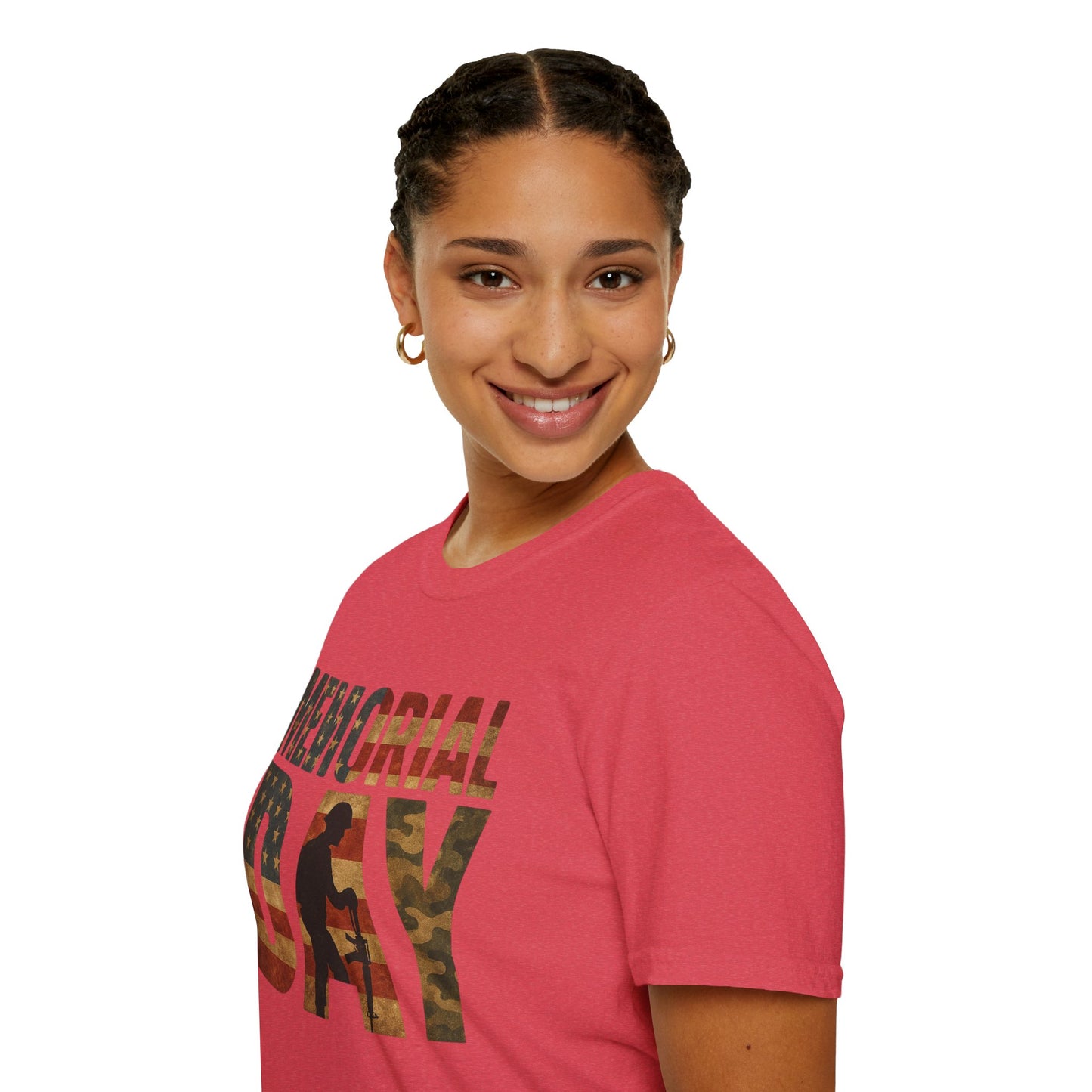 Memorial Day Camo Graphic - T-Shirt