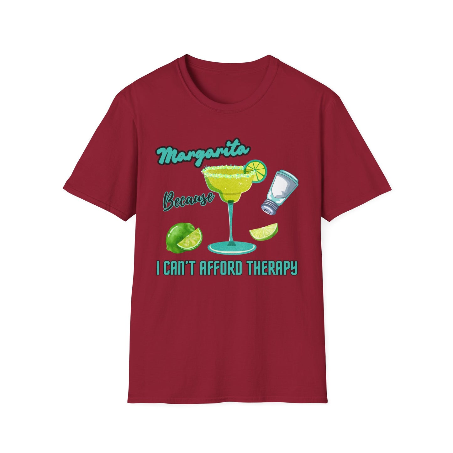 Margarita Therapy - Graphic Tee for Cocktail Lovers