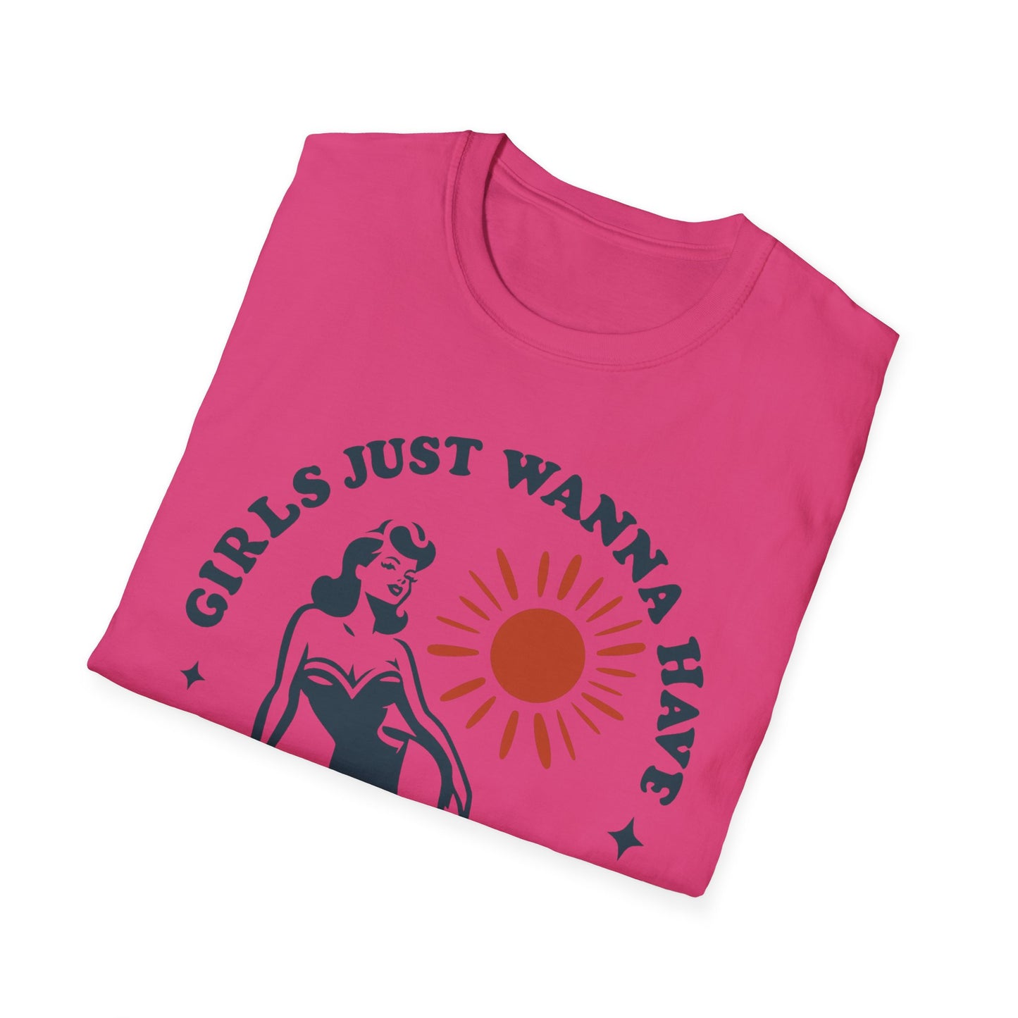 Girls Just Wanna Have Sun T-Shirt - Summer Vibes Tee