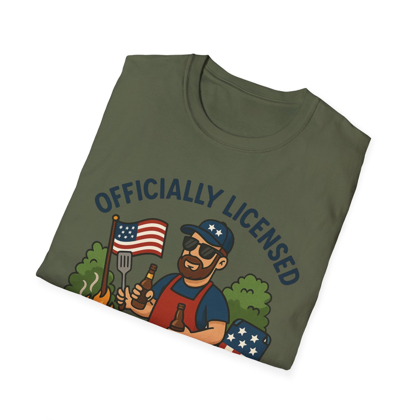 Officially Licensed BBQ Master T-Shirt for Grill Enthusiasts