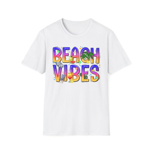Beach Vibes - Bright and Fun Tee