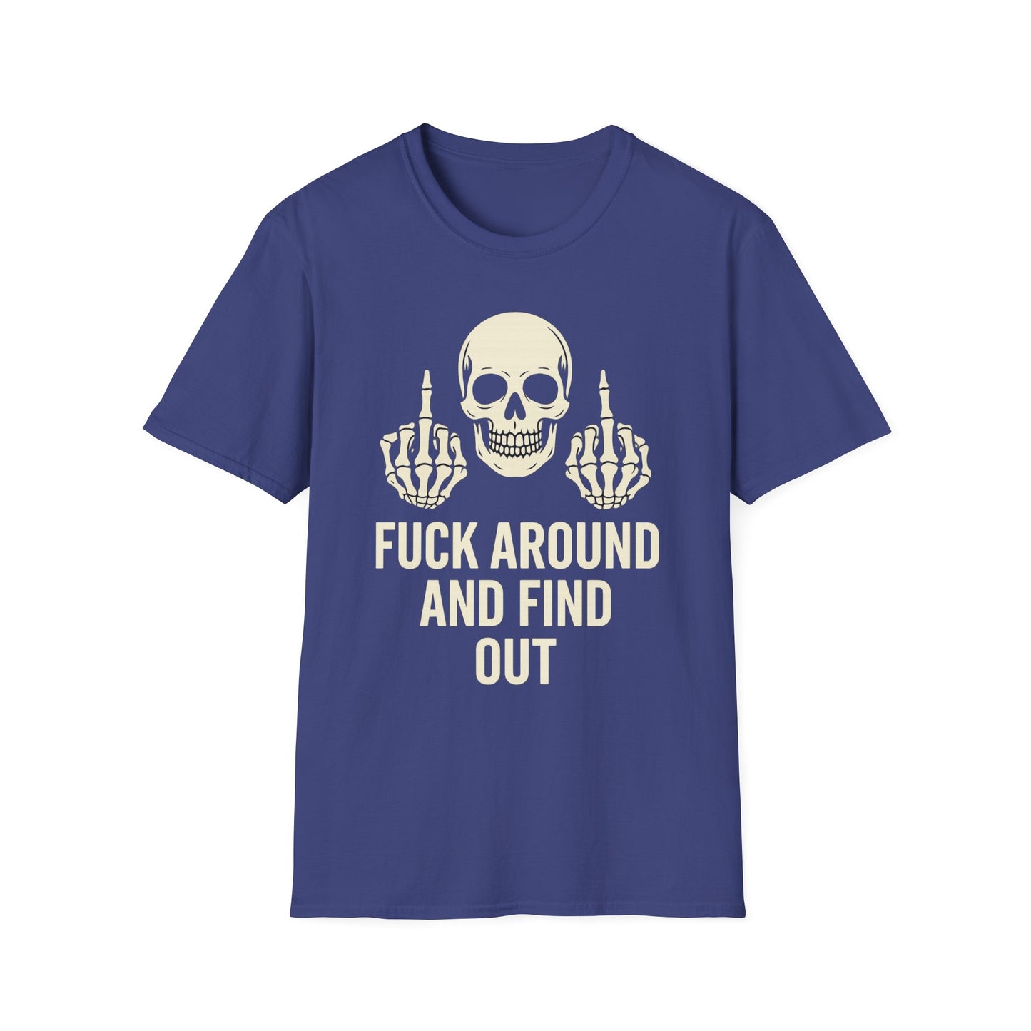 "F*ck Around and Find Out" Skull Graphic Tee
