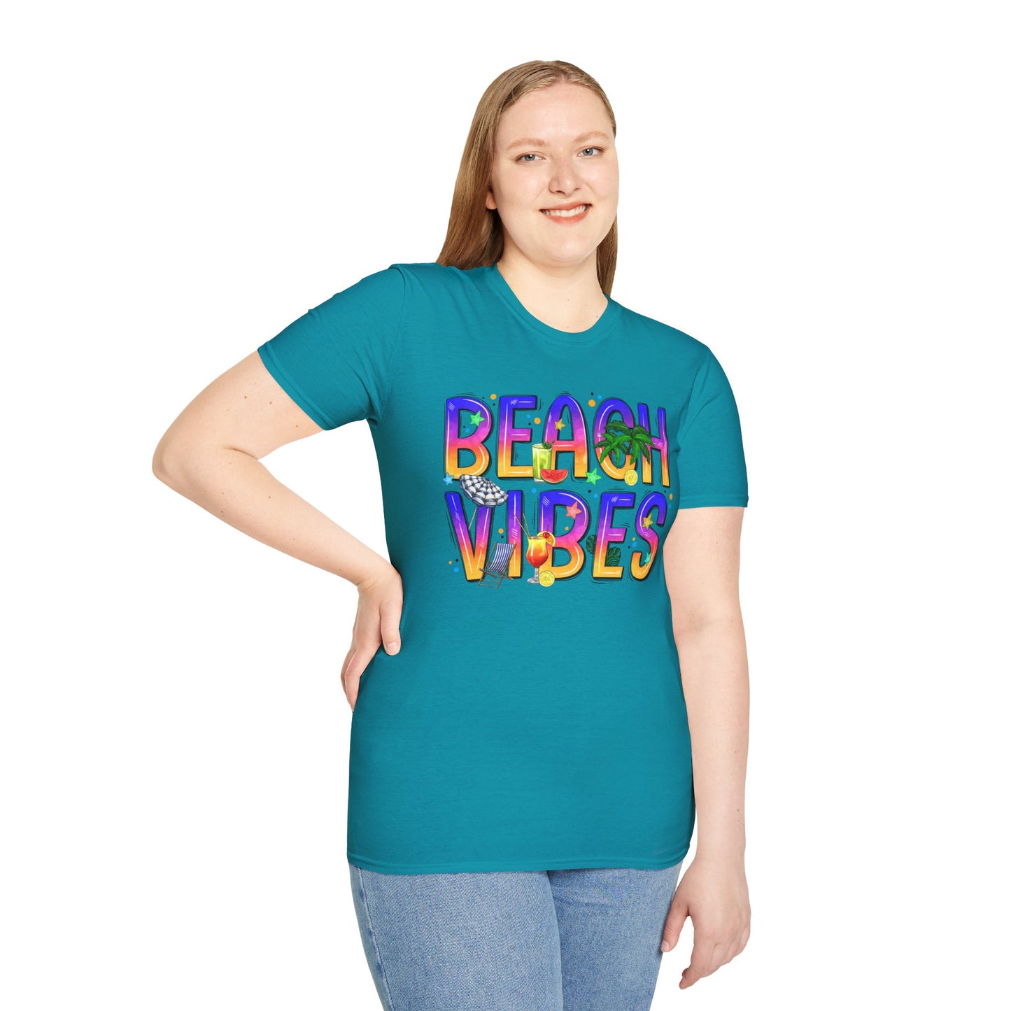 Beach Vibes - Bright and Fun Tee