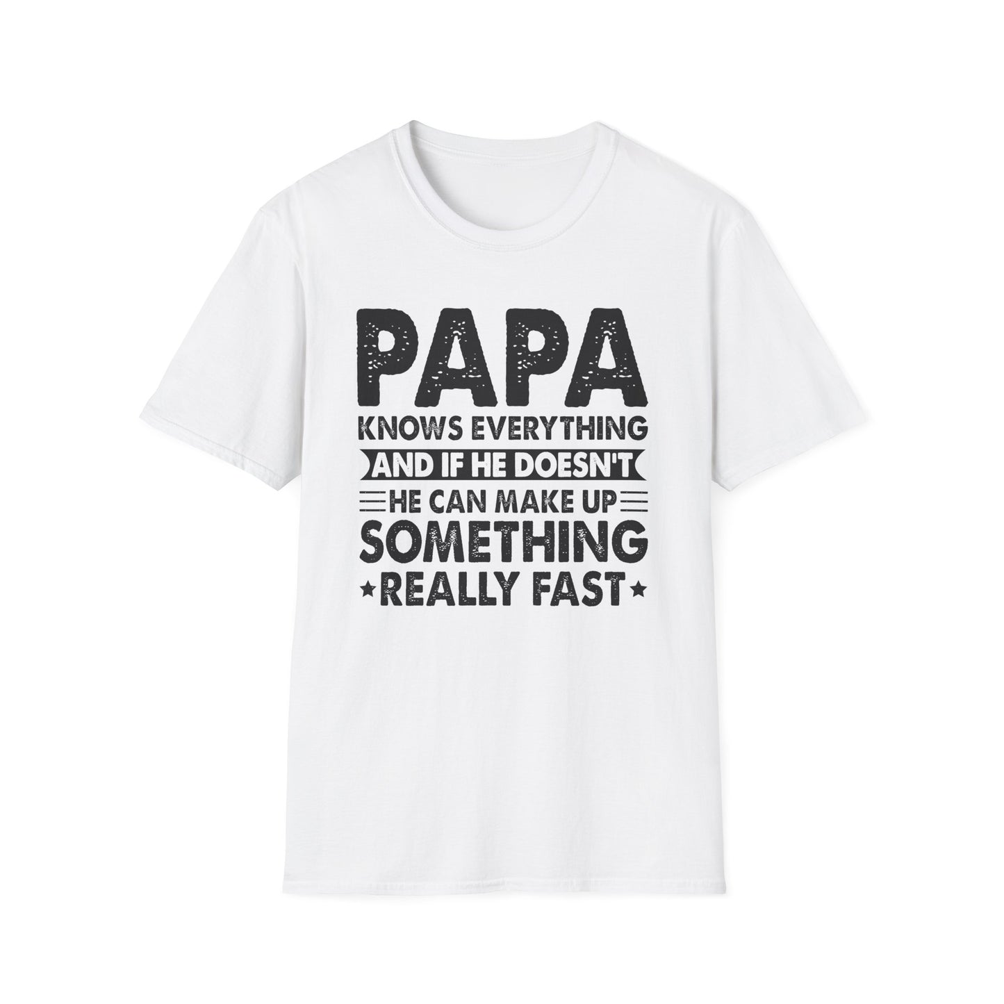 Funny Papa T-Shirt, Gift for Dad, Birthday Shirt, Fun Father's Day Tee, Dad Humor Apparel
