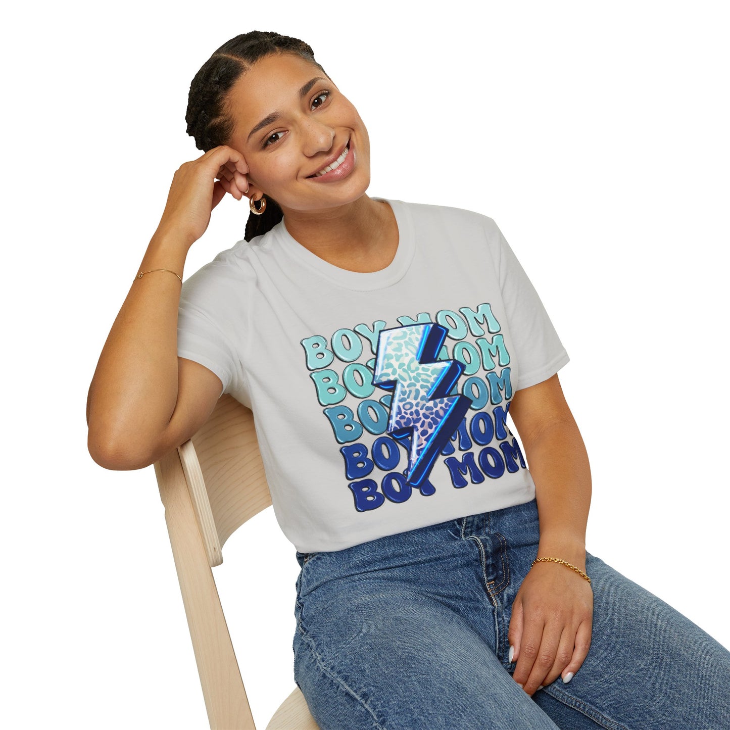 Boy Mom Graphic T-Shirt - Fun and Stylish for Proud Mothers