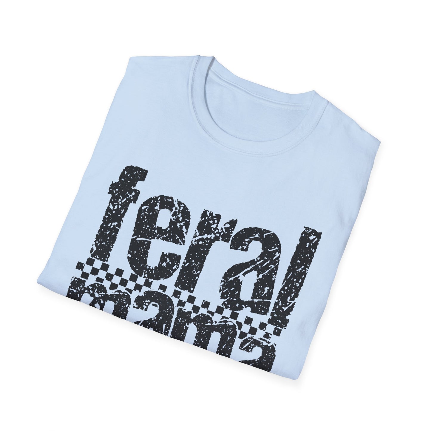 Feral Mama Unisex Softstyle T-Shirt, Funny Gift for Moms, Casual Wear, Graphic Tee, Mother's Day Present, Everyday Comfort