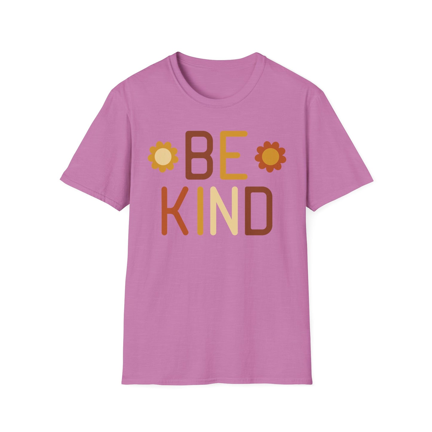 Be Kind Unisex Softstyle T-Shirt - Positive Vibes Casual Wear
