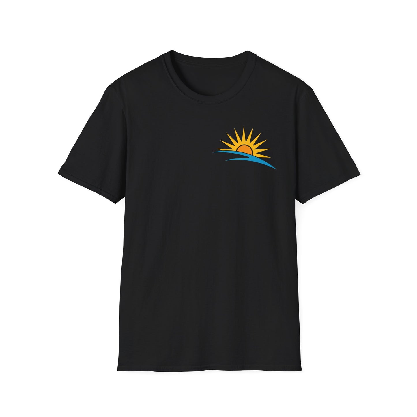Beach Sunrise & Lighthouse Unisex T-Shirt - Relaxed Summer Vibes