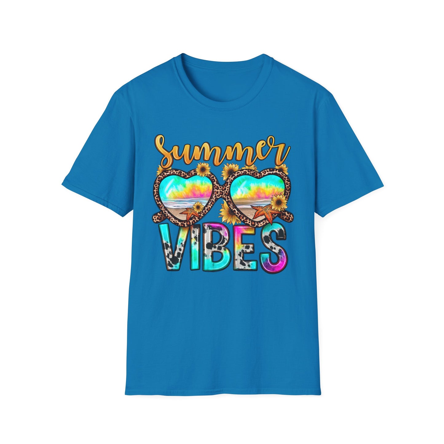 Summer Vibes Graphic -Tee for a Chill Summer