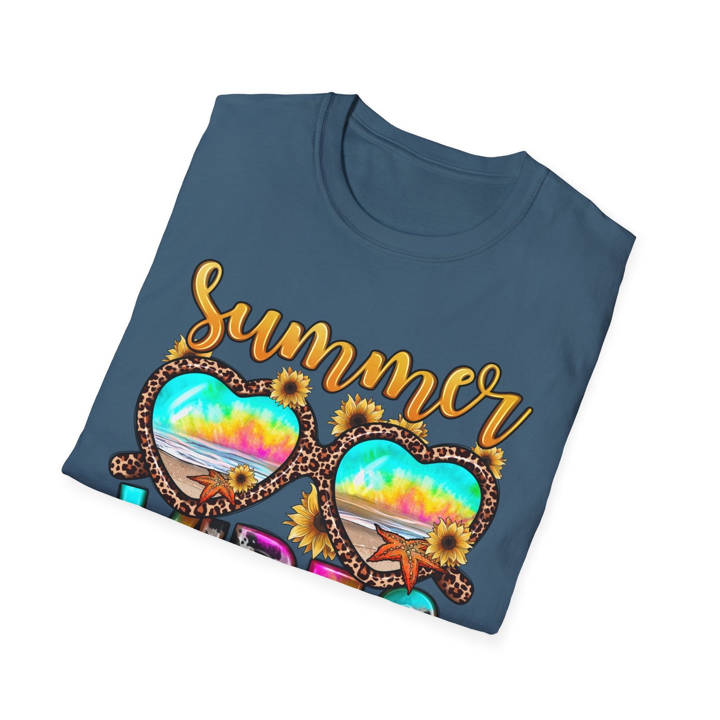 Summer Vibes Graphic -Tee for a Chill Summer