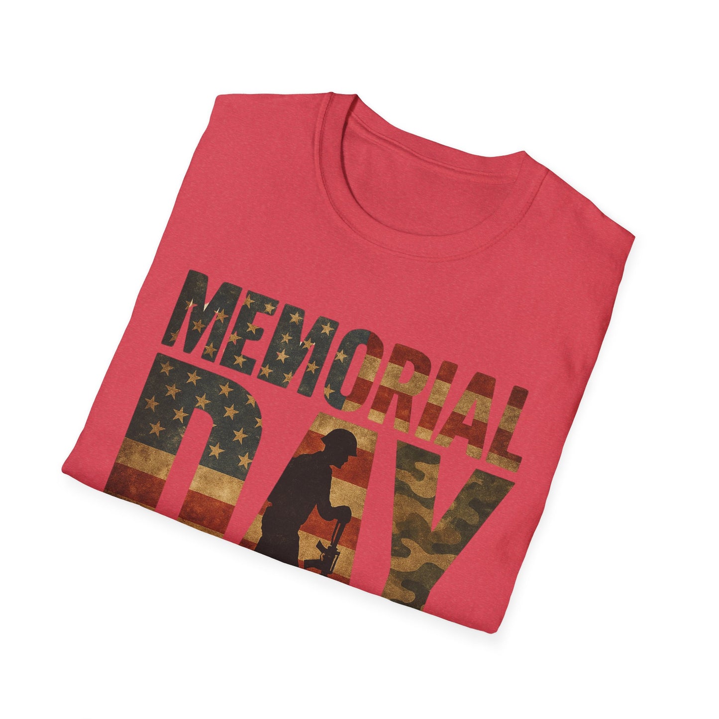 Memorial Day Camo Graphic - T-Shirt