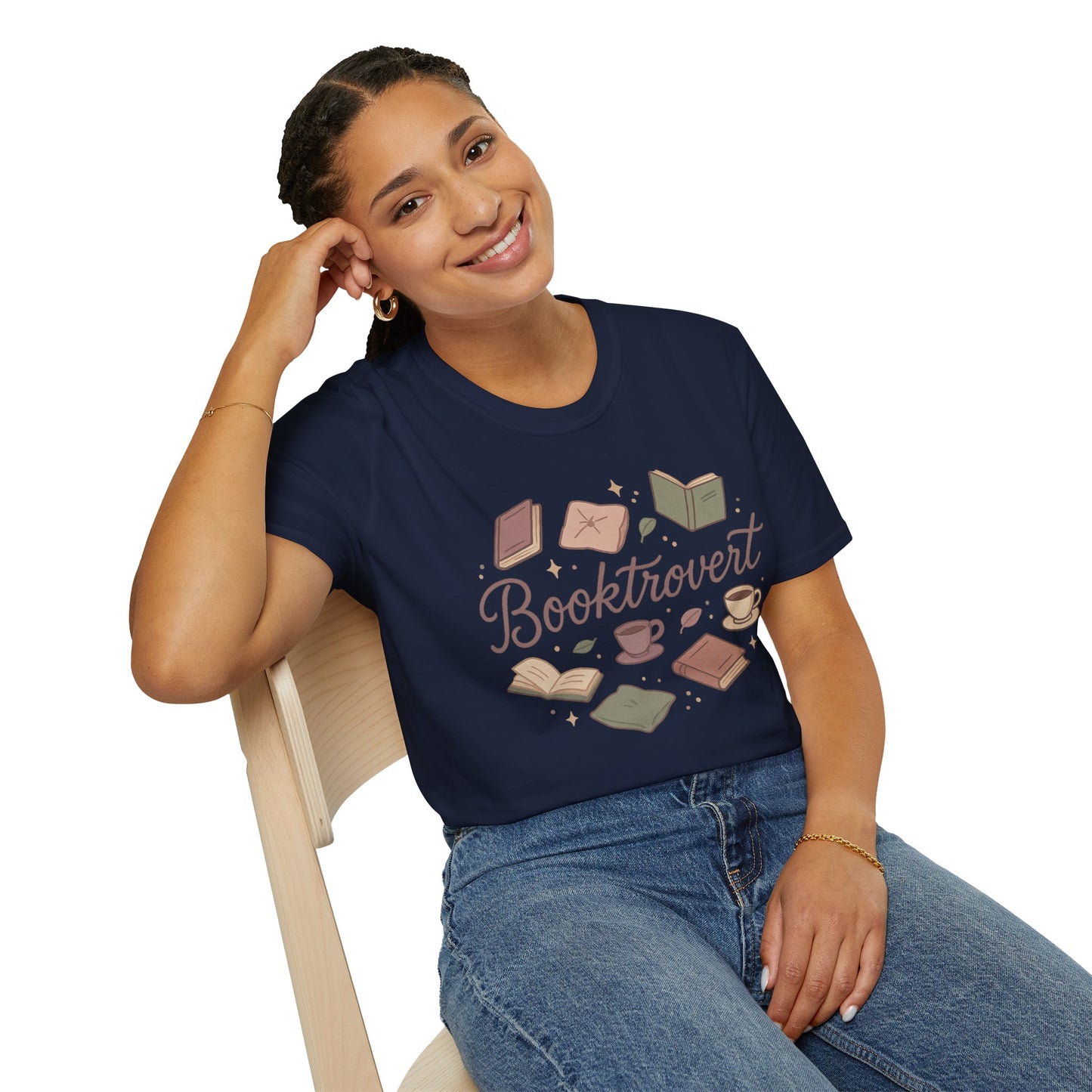 Book Lover's Unisex T-Shirt - Perfect for Booktroverts, Cozy Vibes, and Casual Style