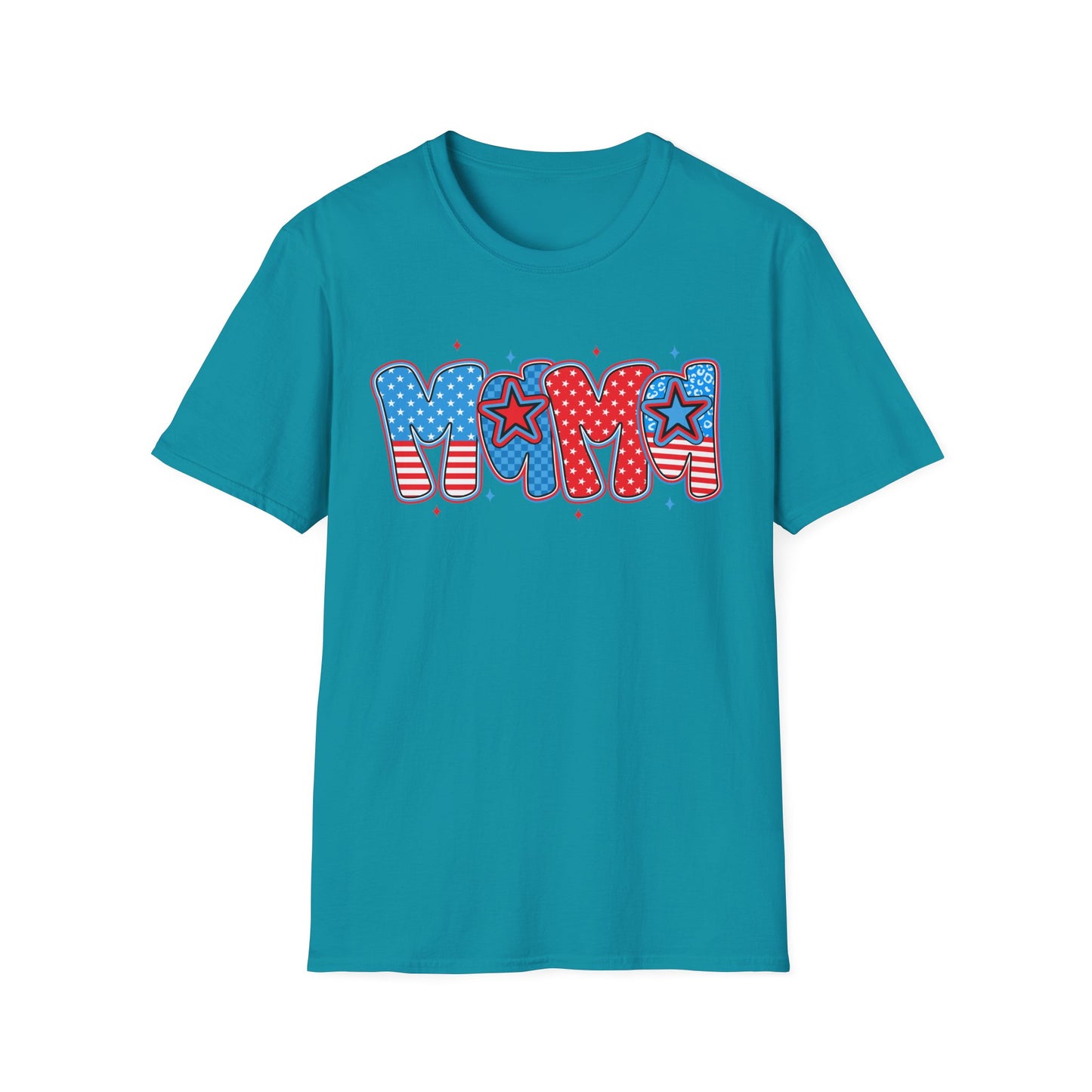 Patriotic Mama T-Shirt - Tee for Celebrations