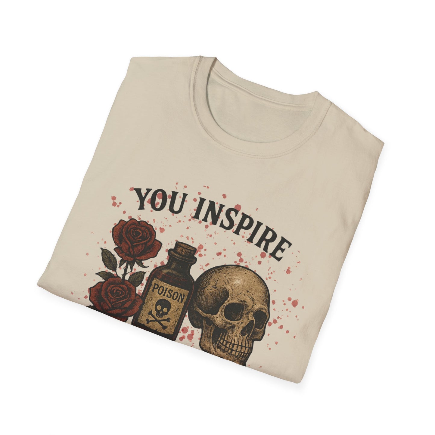You Inspire My Inner Serial Killer T-Shirt - Tee for Halloween, Horror and True Crime Fans