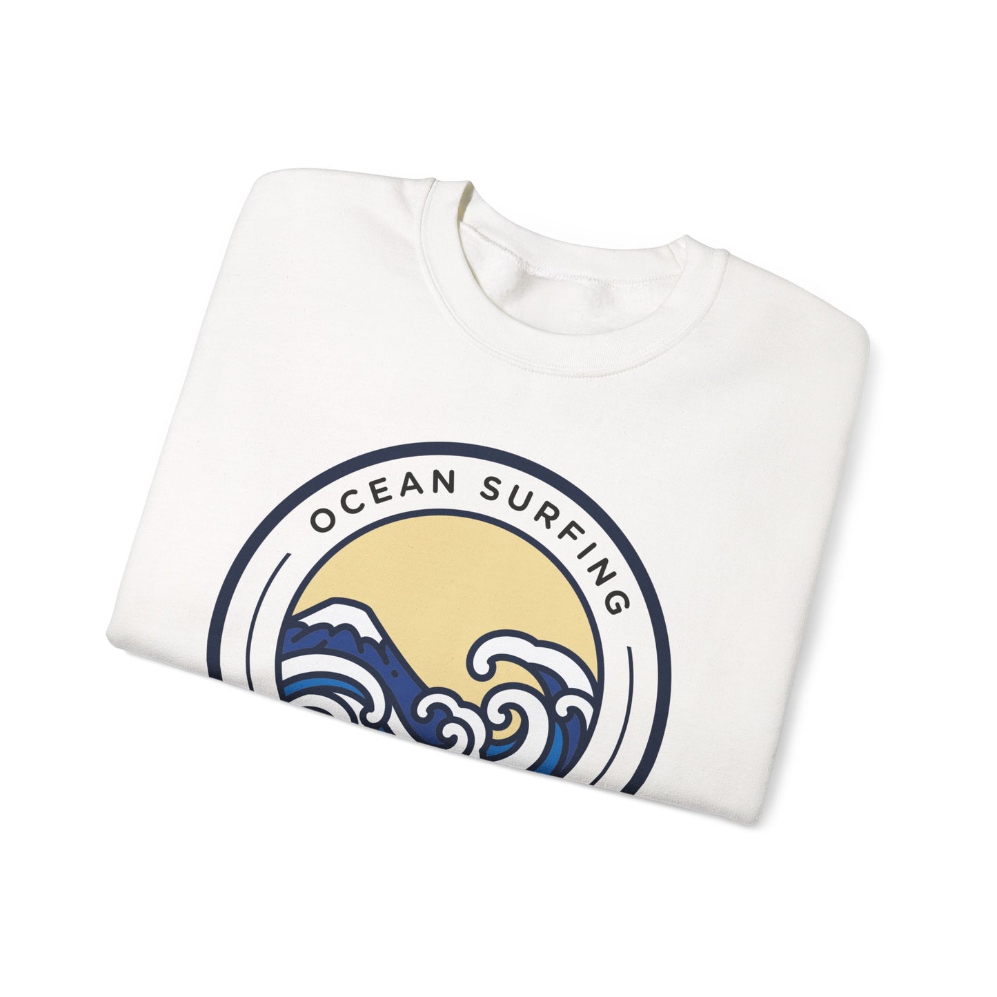 Ocean Surfing Bali Crewneck Sweatshirt - Unisex Heavy Blend