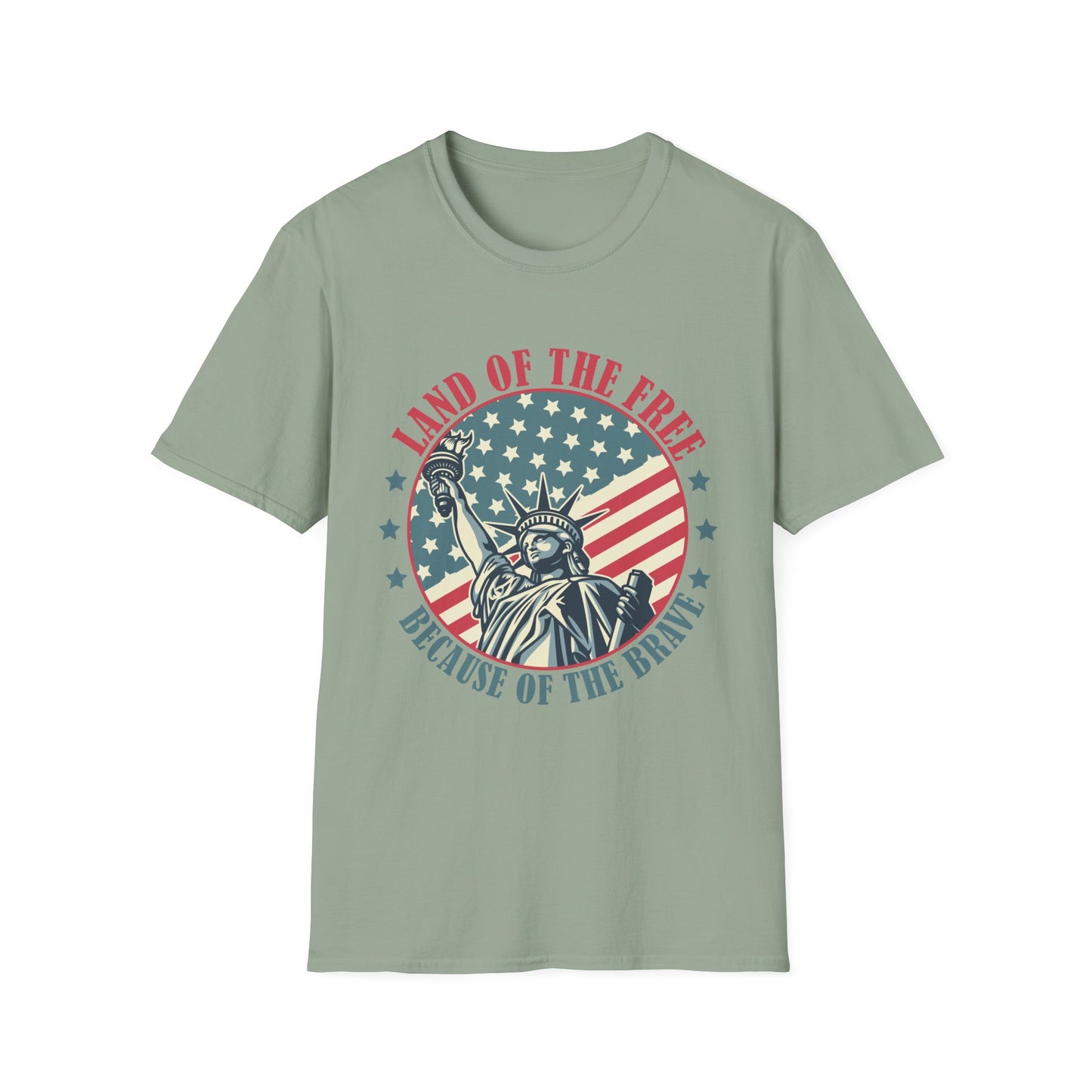 Land of the Free Graphic T-Shirt – Patriotism