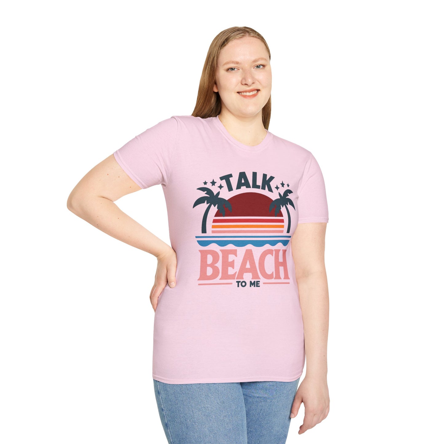 Talk Beach to Me - Playful T-Shirt