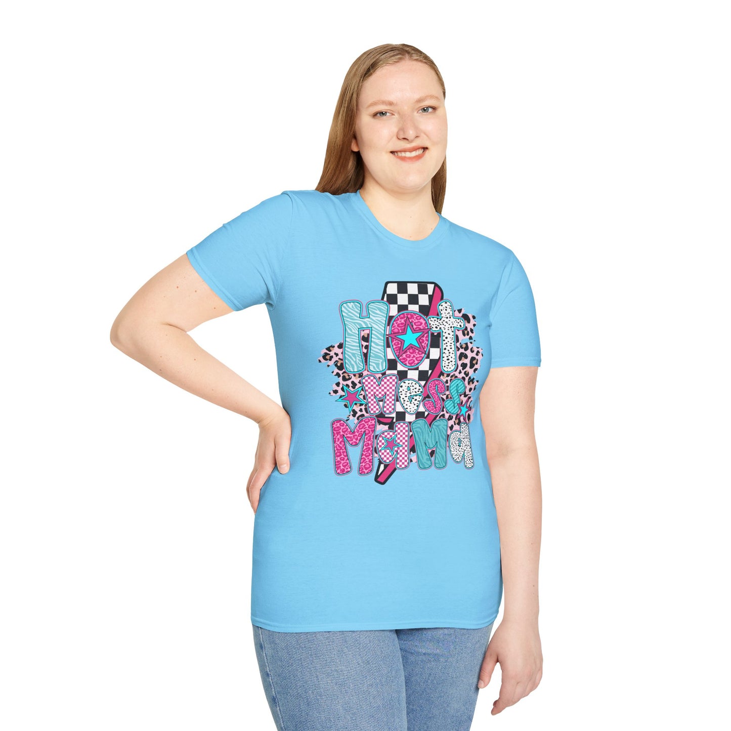 Fun 'Hot Mess Mama' T-Shirt - Perfect for Moms!