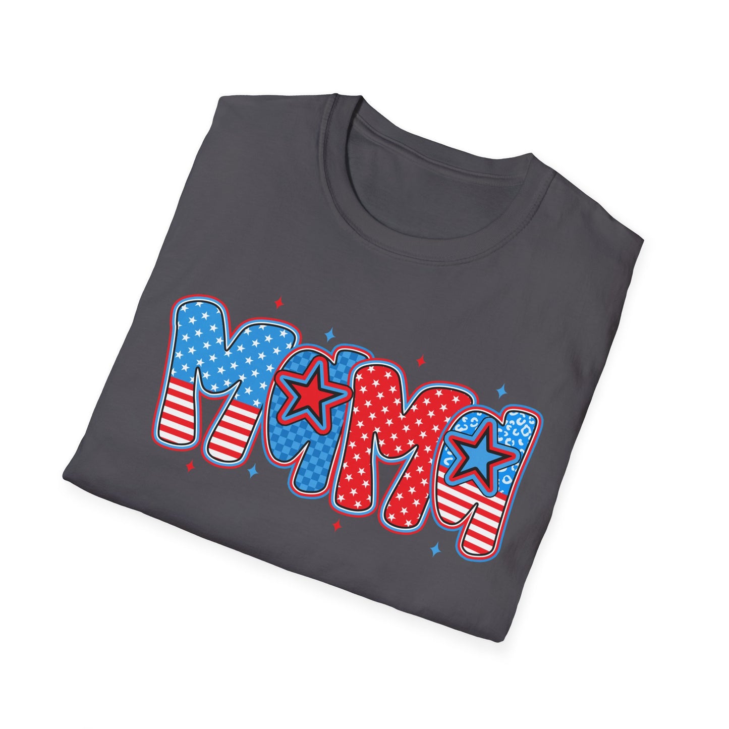 Patriotic Mama T-Shirt - Tee for Celebrations