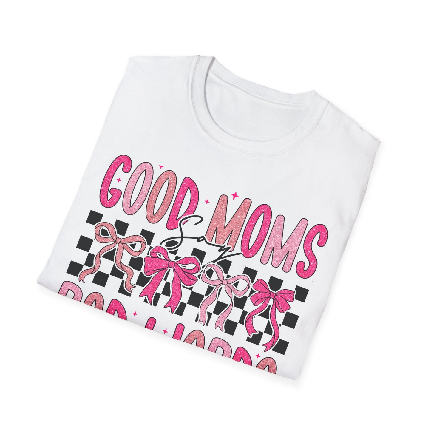 Good Moms Bad Words Fun & Playful Tee for Moms