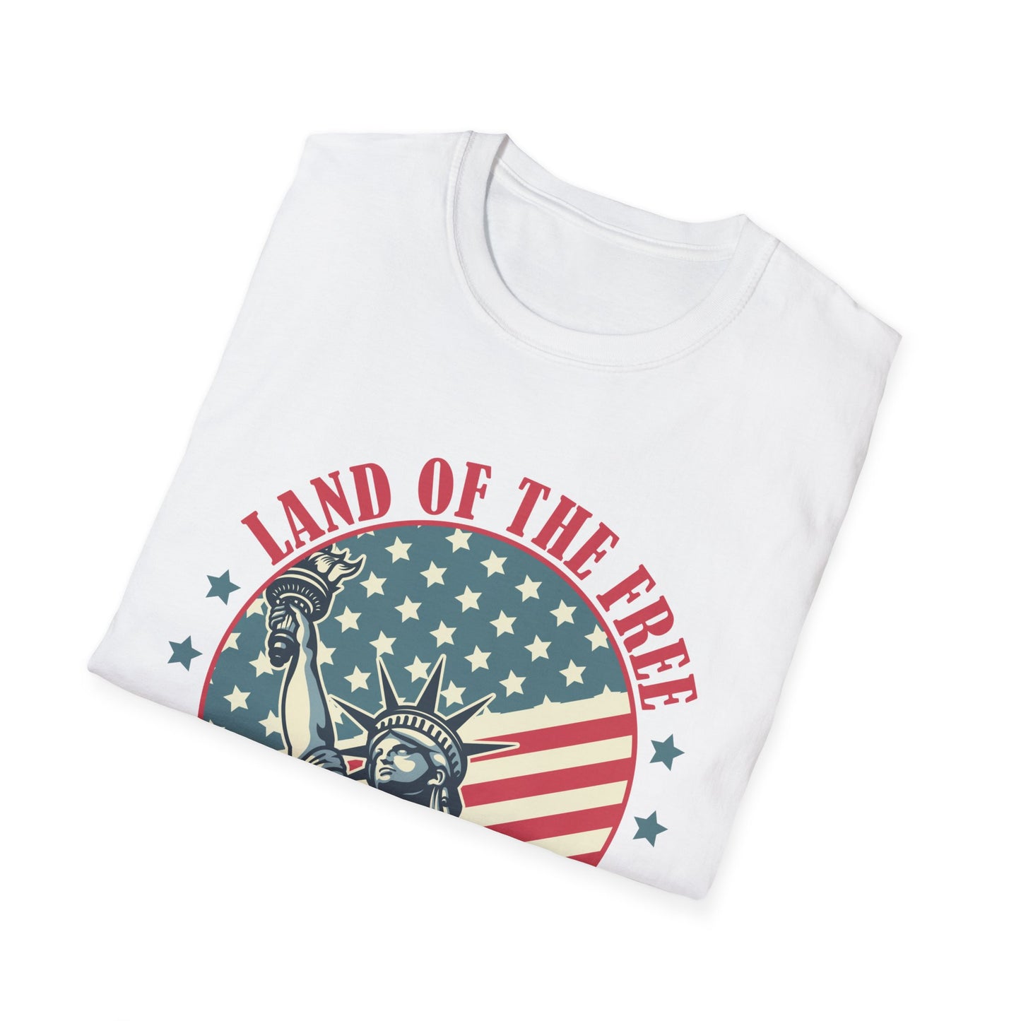 Land of the Free Graphic T-Shirt – Patriotism