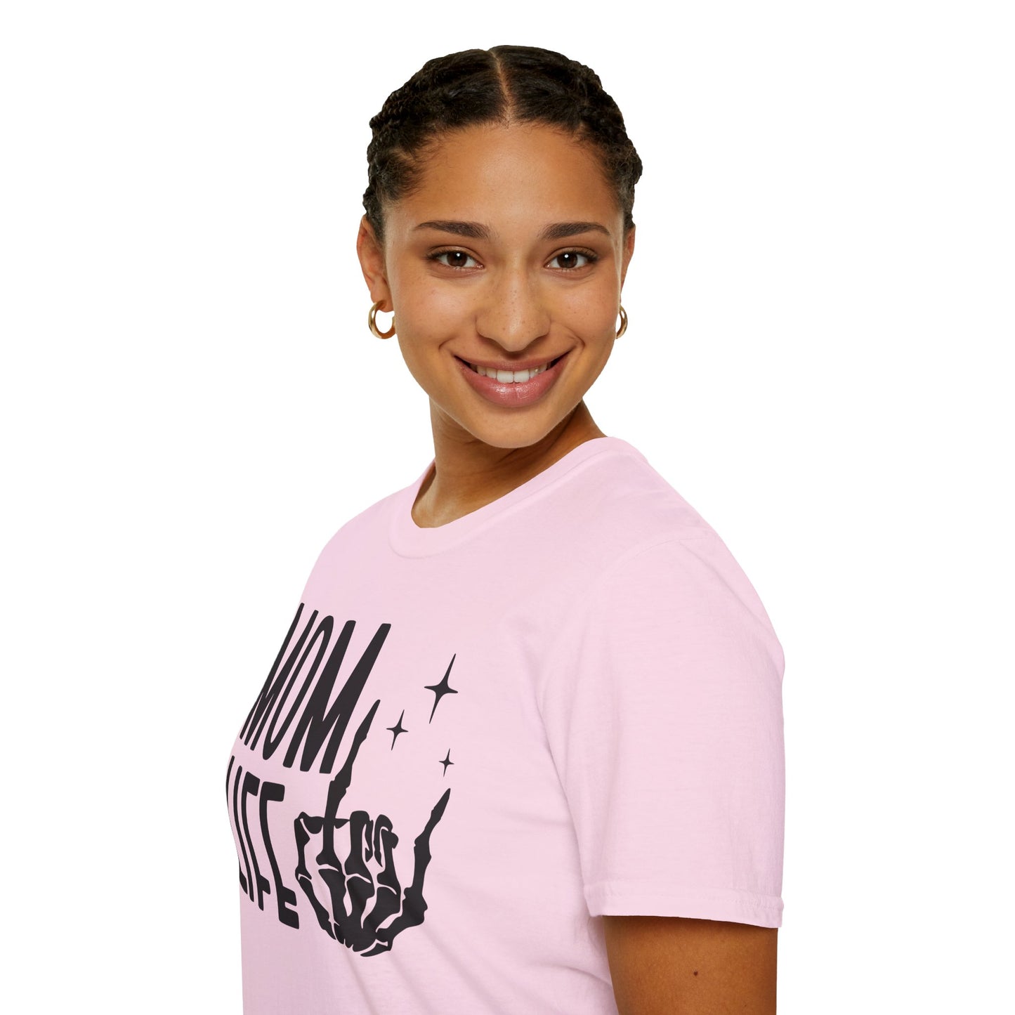 Mom Life Skeleton Hand T-Shirt